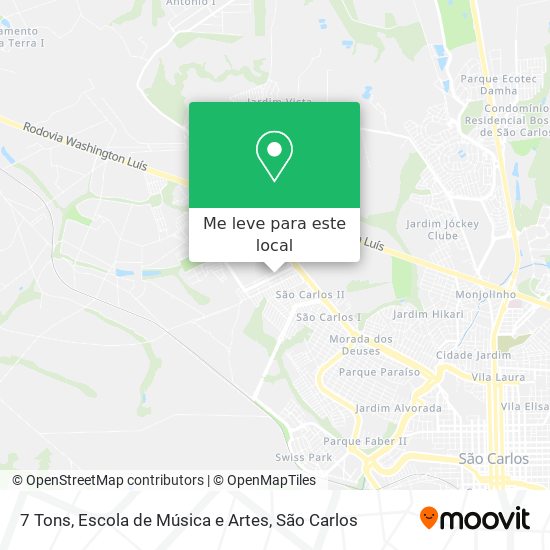 7 Tons, Escola de Música e Artes mapa