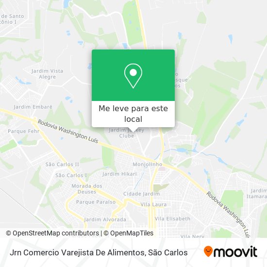 Jrn Comercio Varejista De Alimentos mapa