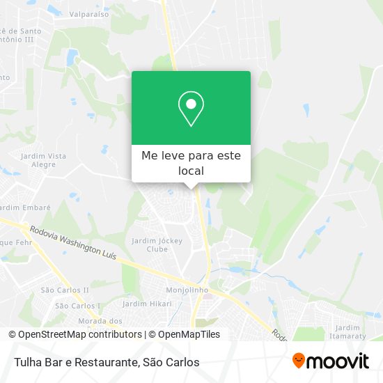 Tulha Bar e Restaurante mapa