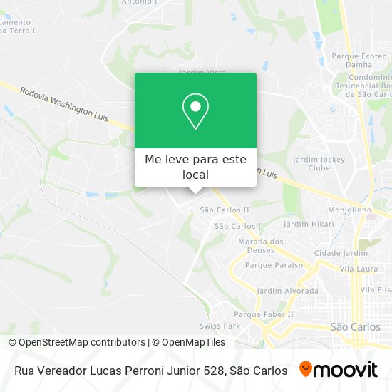 Rua Vereador Lucas Perroni Junior 528 mapa