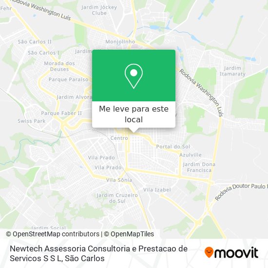 Newtech Assessoria Consultoria e Prestacao de Servicos S S L mapa