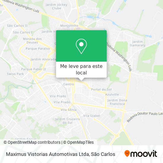 Maximus Vistorias Automotivas Ltda mapa