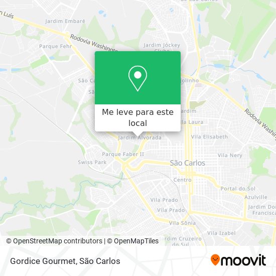 Gordice Gourmet mapa