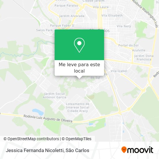 Jessica Fernanda Nicoletti mapa
