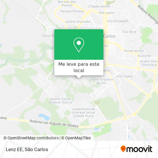 Lenz EE mapa