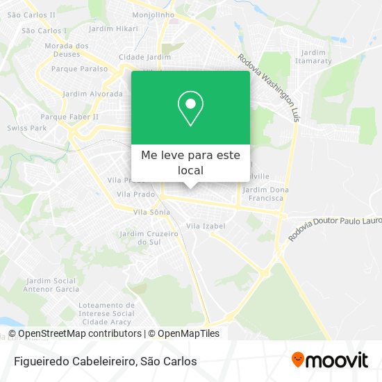 Figueiredo Cabeleireiro mapa