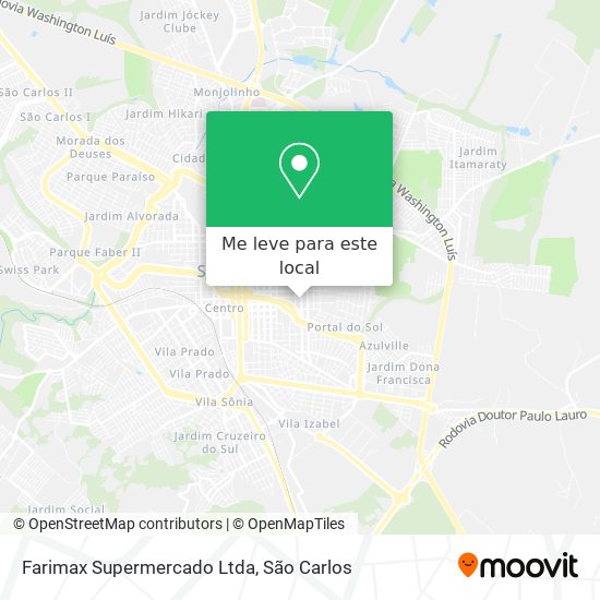 Farimax Supermercado Ltda mapa