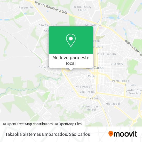 Takaoka Sistemas Embarcados mapa