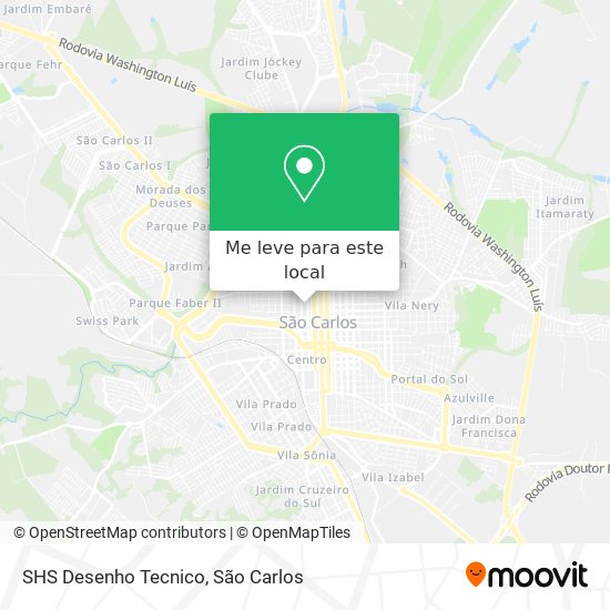 SHS Desenho Tecnico mapa