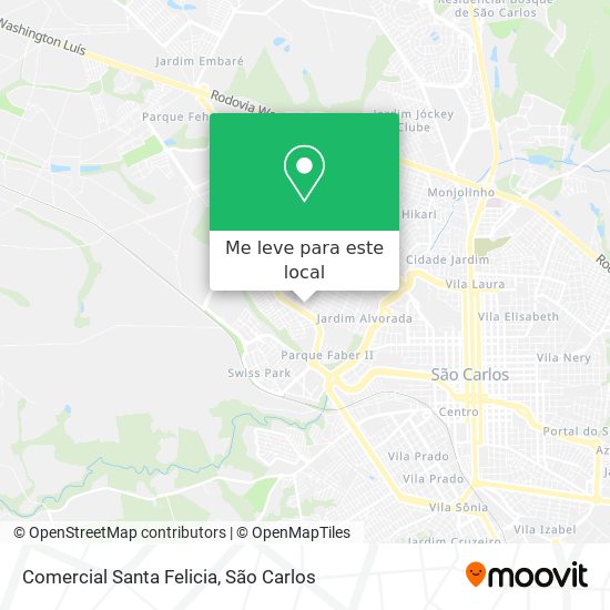 Comercial Santa Felicia mapa