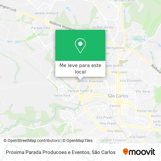 Proxima Parada Producoes e Eventos mapa