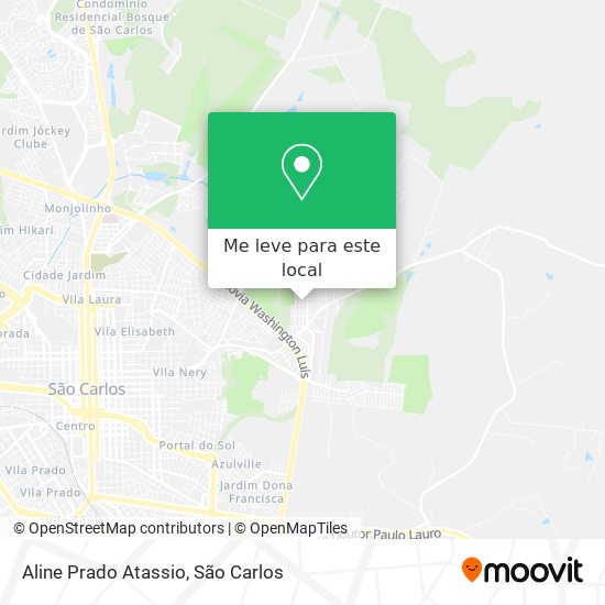 Aline Prado Atassio mapa
