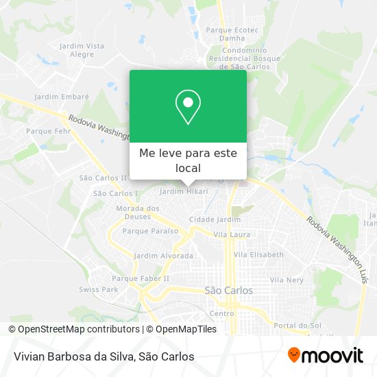 Vivian Barbosa da Silva mapa