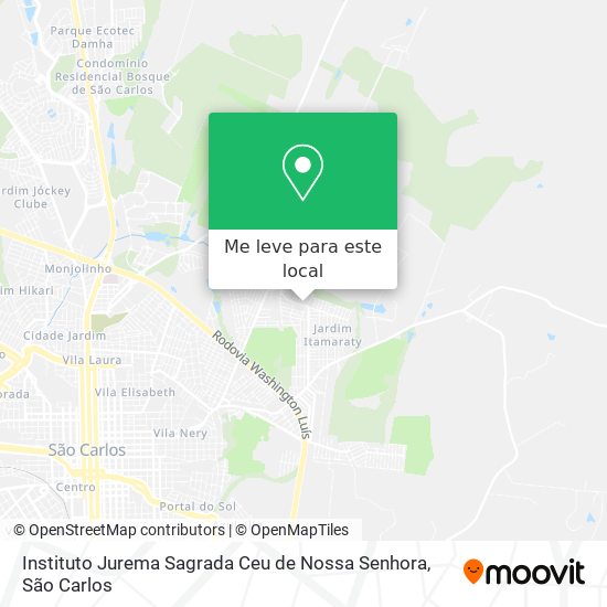 Instituto Jurema Sagrada Ceu de Nossa Senhora mapa
