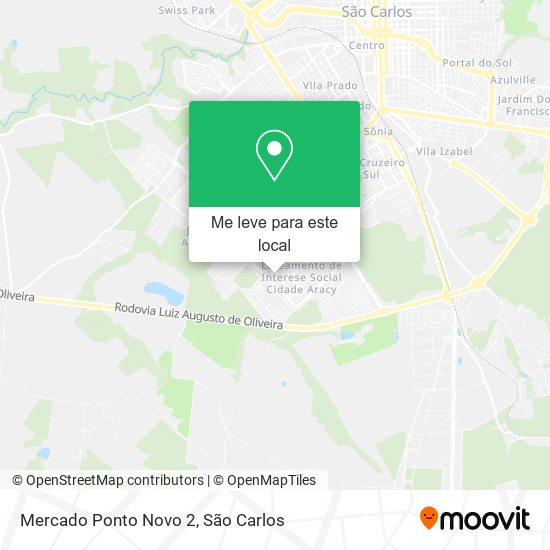 Mercado Ponto Novo 2 mapa