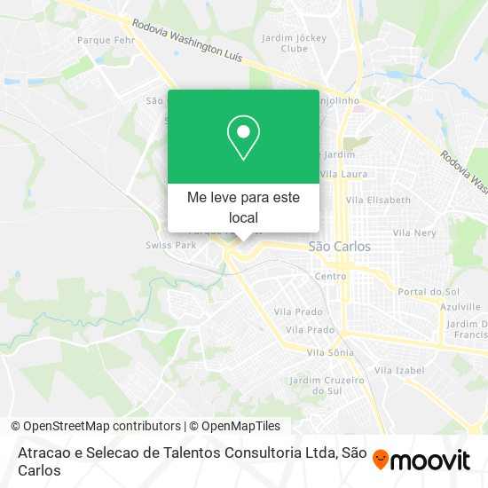 Atracao e Selecao de Talentos Consultoria Ltda mapa