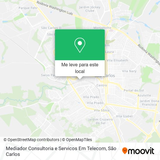 Mediador Consultoria e Servicos Em Telecom mapa