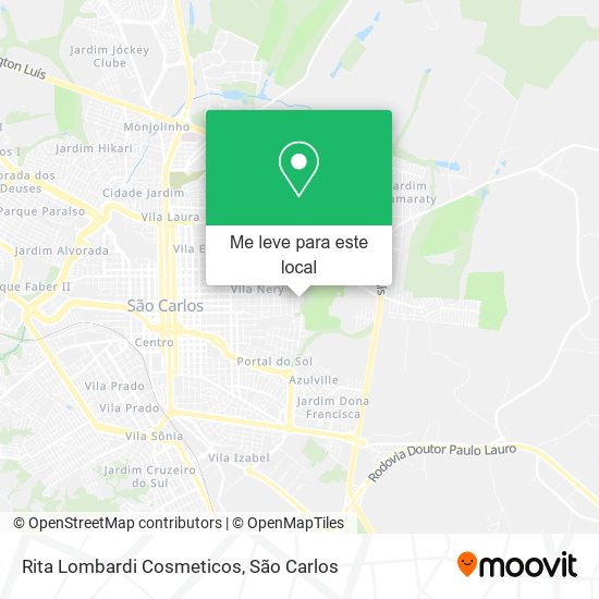 Rita Lombardi Cosmeticos mapa