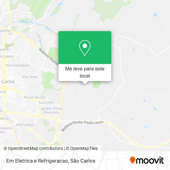 Em Eletrica e Refrigeracao mapa