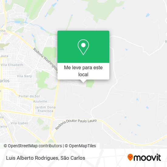 Luis Alberto Rodrigues mapa