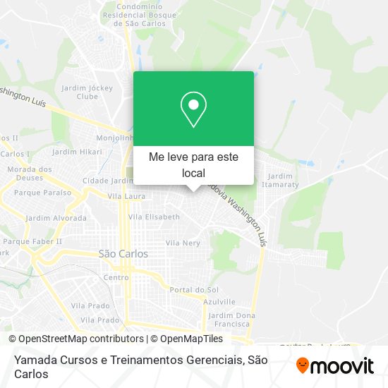 Yamada Cursos e Treinamentos Gerenciais mapa