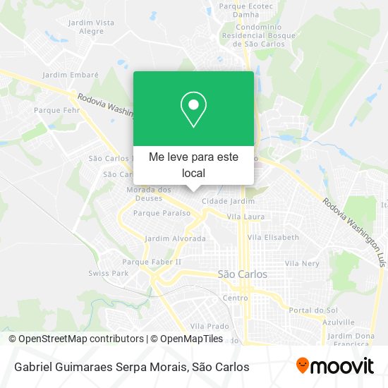 Gabriel Guimaraes Serpa Morais mapa