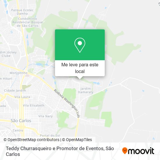 Teddy Churrasqueiro e Promotor de Eventos mapa
