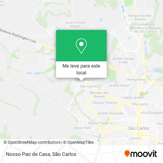 Nosso Pao de Casa mapa