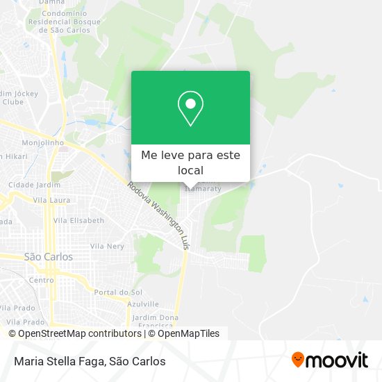 Maria Stella Faga mapa