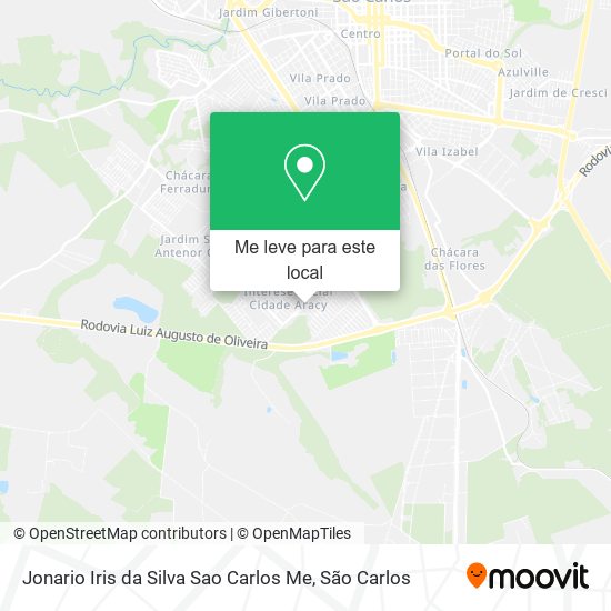 Jonario Iris da Silva Sao Carlos Me mapa