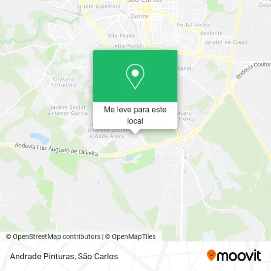 Andrade Pinturas mapa