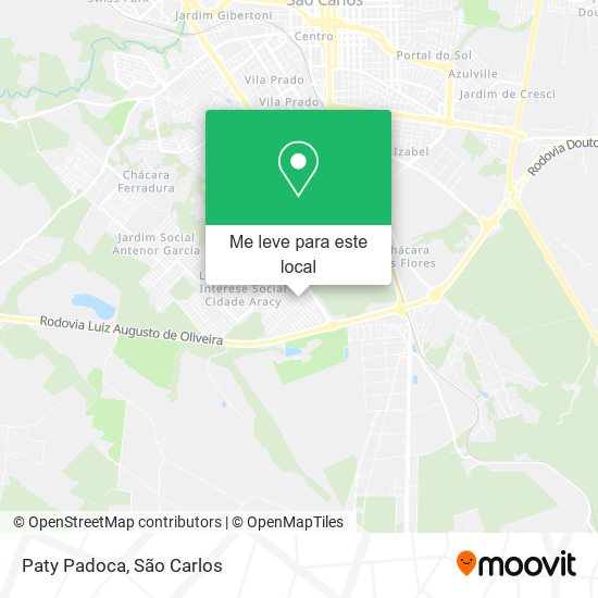 Paty Padoca mapa