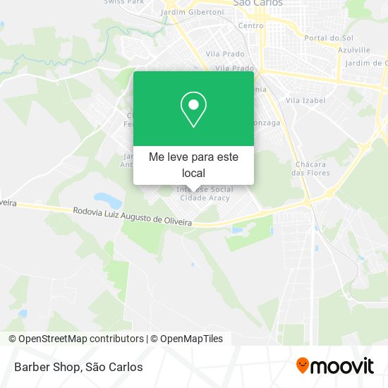 Barber Shop mapa