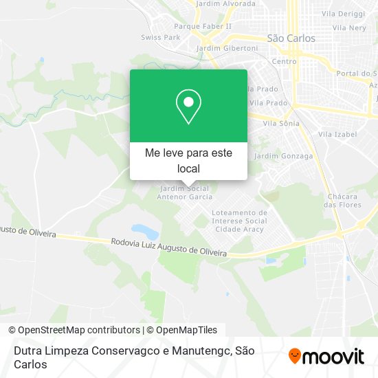 Dutra Limpeza Conservagco e Manutengc mapa