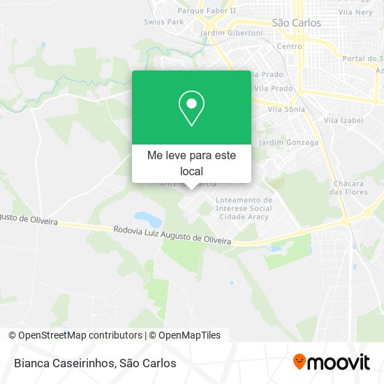 Bianca Caseirinhos mapa