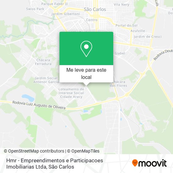 Hmr - Empreendimentos e Participacoes Imobiliarias Ltda mapa