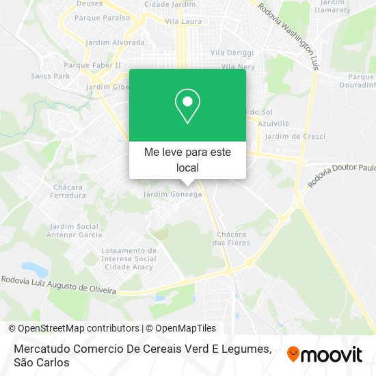 Mercatudo Comercio De Cereais Verd E Legumes mapa