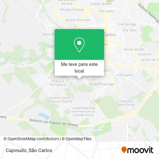 Capinudo mapa