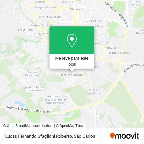 Lucas Fernando Sfaglioni Roberto mapa