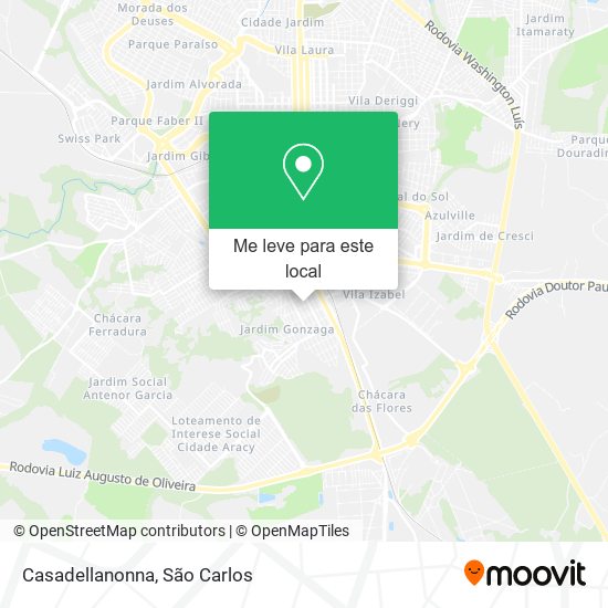 Casadellanonna mapa