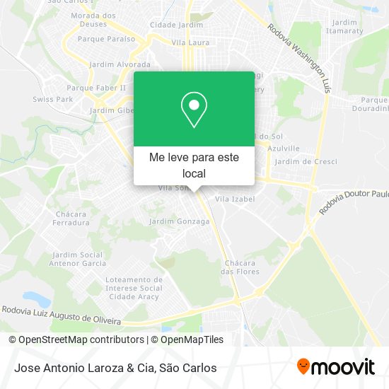 Jose Antonio Laroza & Cia mapa