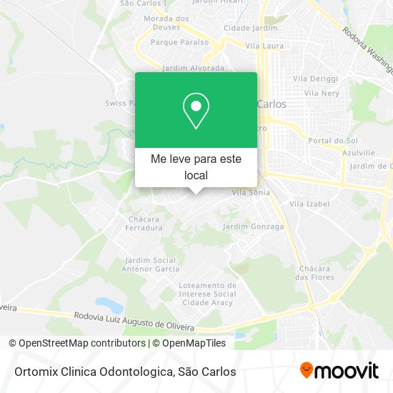 Ortomix Clinica Odontologica mapa