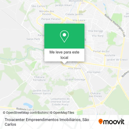 Troiacenter Empreendimentos Imobiliários mapa