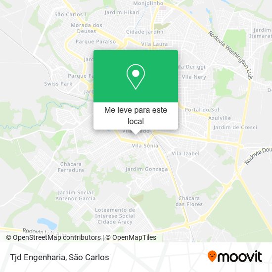 Tjd Engenharia mapa
