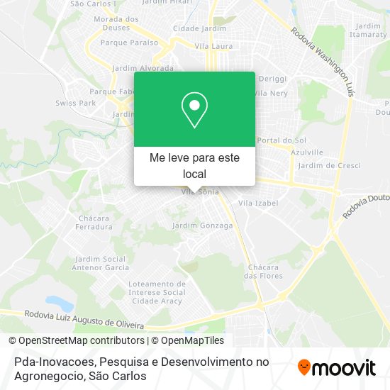 Pda-Inovacoes, Pesquisa e Desenvolvimento no Agronegocio mapa
