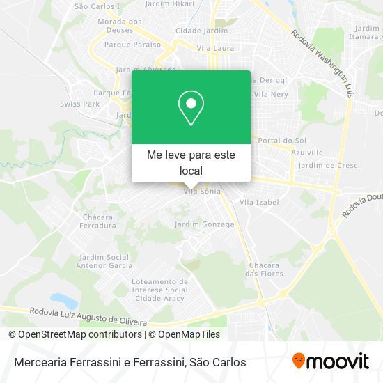 Mercearia Ferrassini e Ferrassini mapa