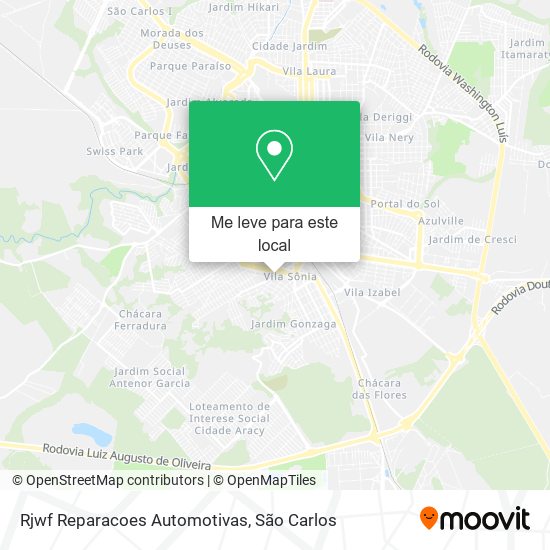 Rjwf Reparacoes Automotivas mapa