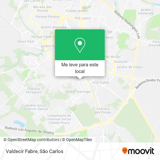 Valdecir Fabre mapa