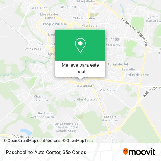 Paschoalino Auto Center mapa