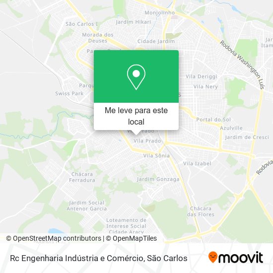 Rc Engenharia Indústria e Comércio mapa